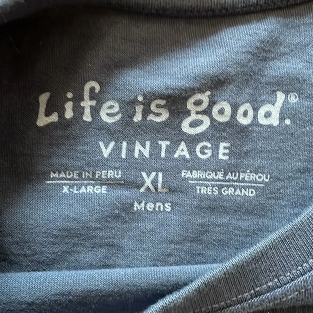 Life Is Good “Happy Hour” T-Shirt Size XL - Picture 3 of 4